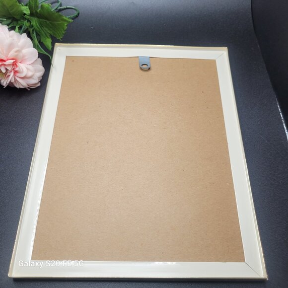 Vintage Rockabye Baby Metallic Print 1980's by Wendy Lyn Framed and Matted - Picture 9 of 13